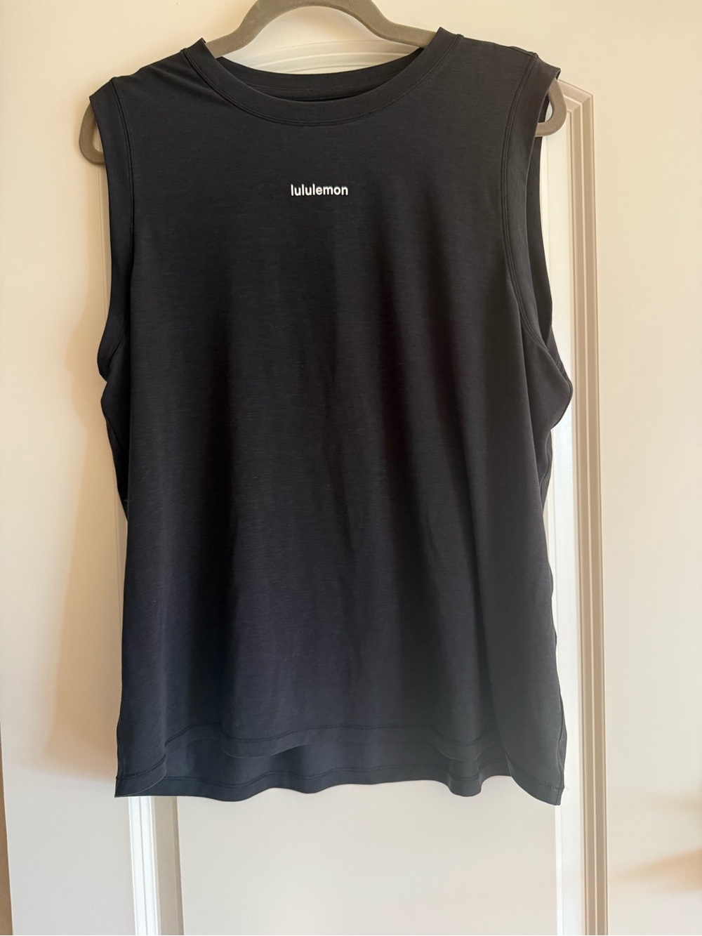 Lululemon Black Muscle Tank Top